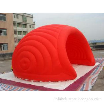 Durable FR rip stop nylon Orange Inflatable Event Tent With